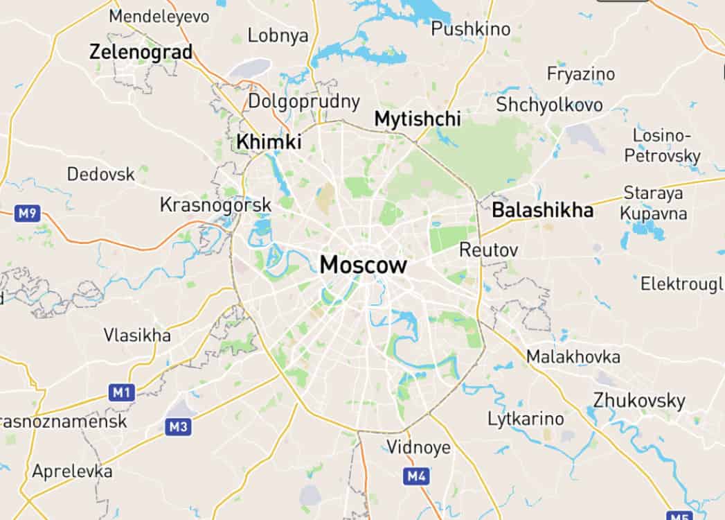 Карта доставки